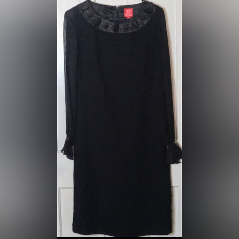 OSCAR DE LA RENTA BLACK DRESS